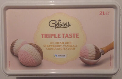 Triple taste ice cream - Produkt - fi
