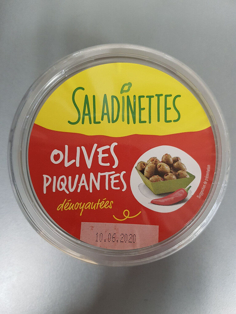 Olives piquantes dénoyautées - Produkt - sv