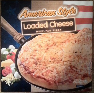 American Style Loaded Cheese Deep-Pan Pizza - Produkt - sv