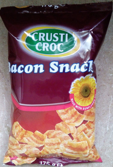 Crusti Croc Bacon Snacks - Produkt - sv