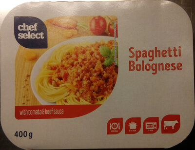 Chef Select Spaghetti Bolognese Mit Tomaten - Produkt - sv