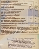 Eridanous Tzatziki Flavour Crisps - Näringsfakta - sv
