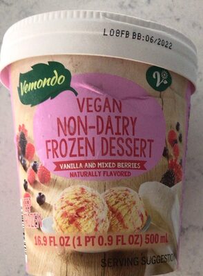 Zmrzlina vanilka s lesními plody - Produkt - sv