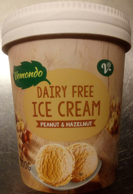 Dairy Free Ice Cream Peanut and Hazelnut - Produkt - sv
