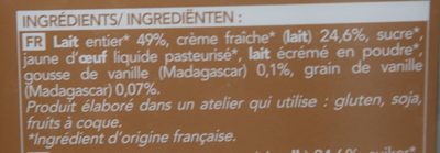 La vanille de Madagascar - Pure Sélection - Ingredienser - fr