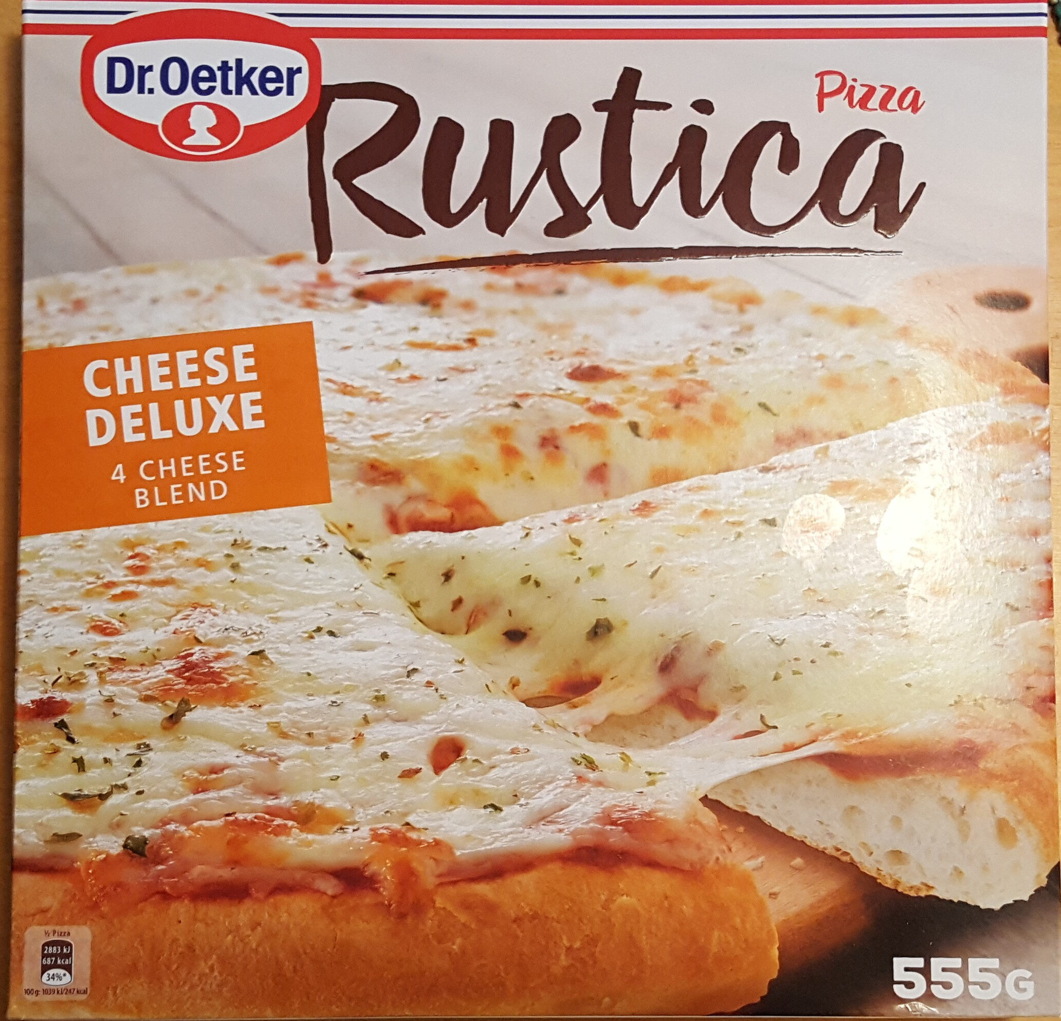 Rustica Pizza 4 Cheese - Produkt - sv