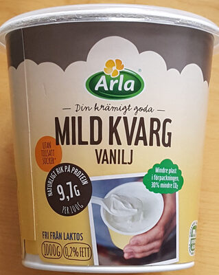 Mild Kvarg - Vanilj - Produkt - sv