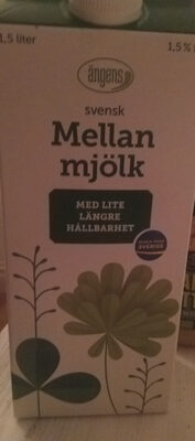 Mellan mjölk - Produkt