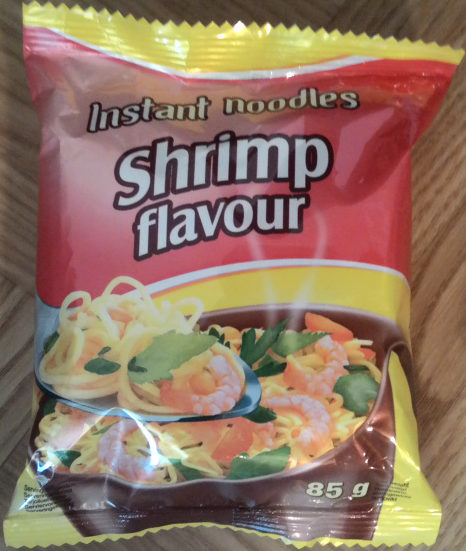 Kauno Grūdai Instant noodles Shrimp flavour - Produkt - sv