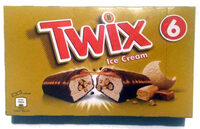 Twix glacé x6 - Produkt - sv