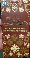 Milk chocolate with whole almonds - Produkt - sv