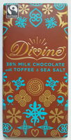 38% Milk Chocolate with Toffee & Sea Salt - Produkt - en