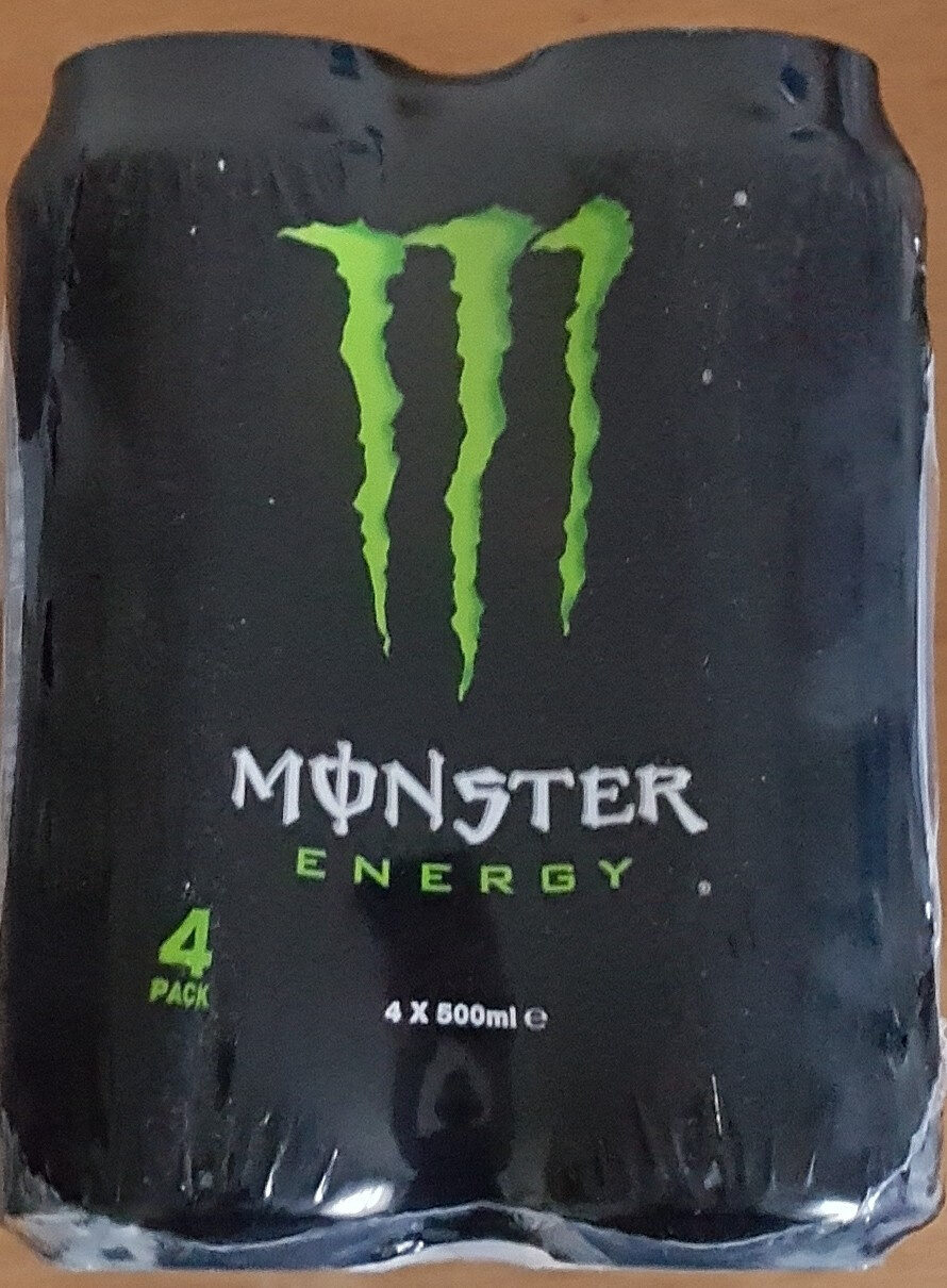 Monster Energy - 4 Pack - Produkt - sv