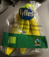 Fyffes Organic Fairtrade Bananas - Produkt - sv