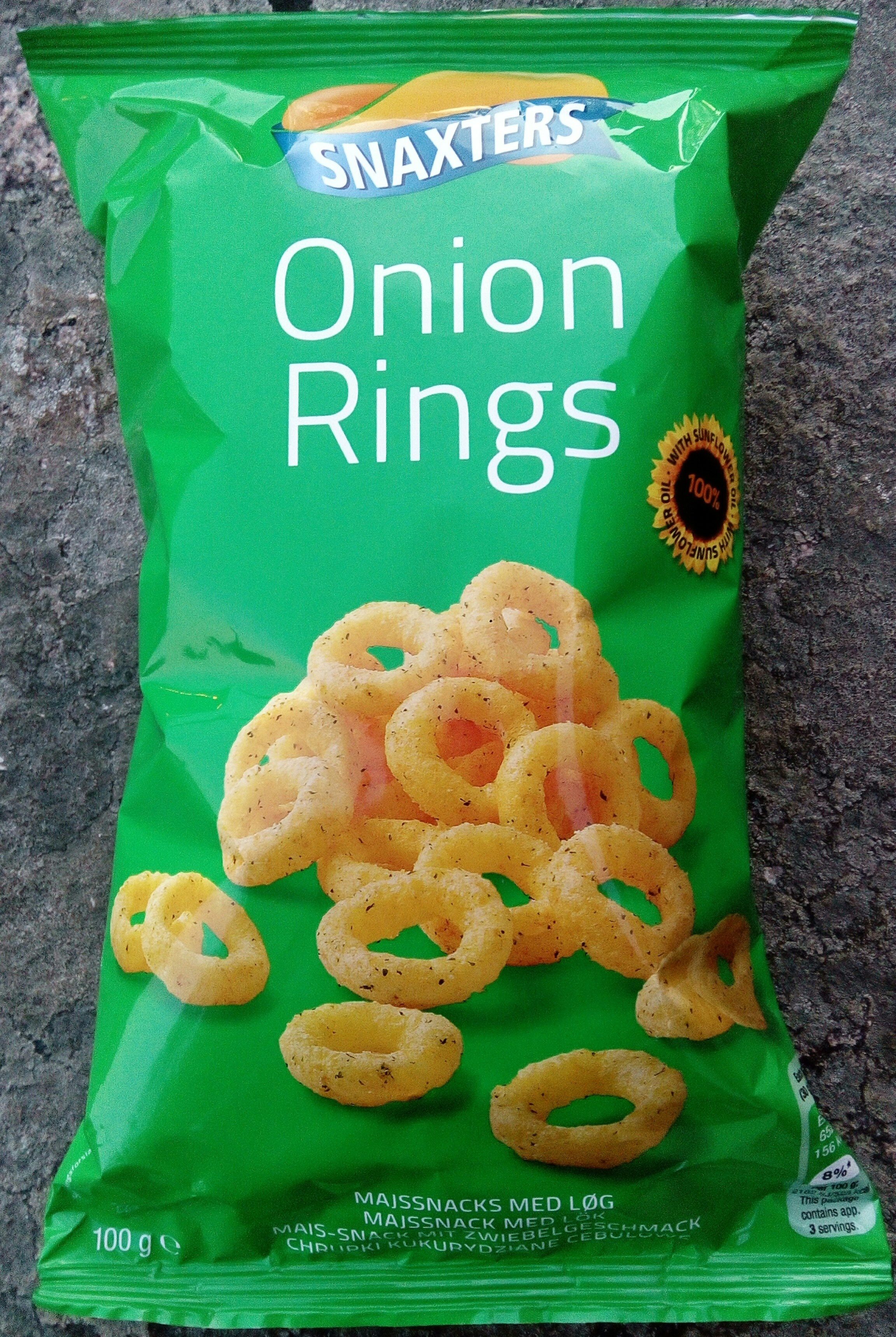 Snaxters Onion Rings - Produkt - da