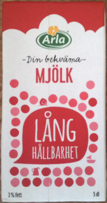 Arla Mjölk med lång hållbarhet - Produkt - sv