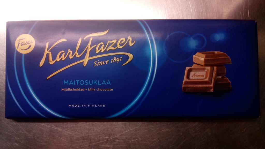 Karl Fazer Milk Chocolate - Produkt - sv