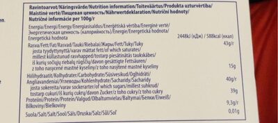 Wiener nougat - Näringsfakta - sv