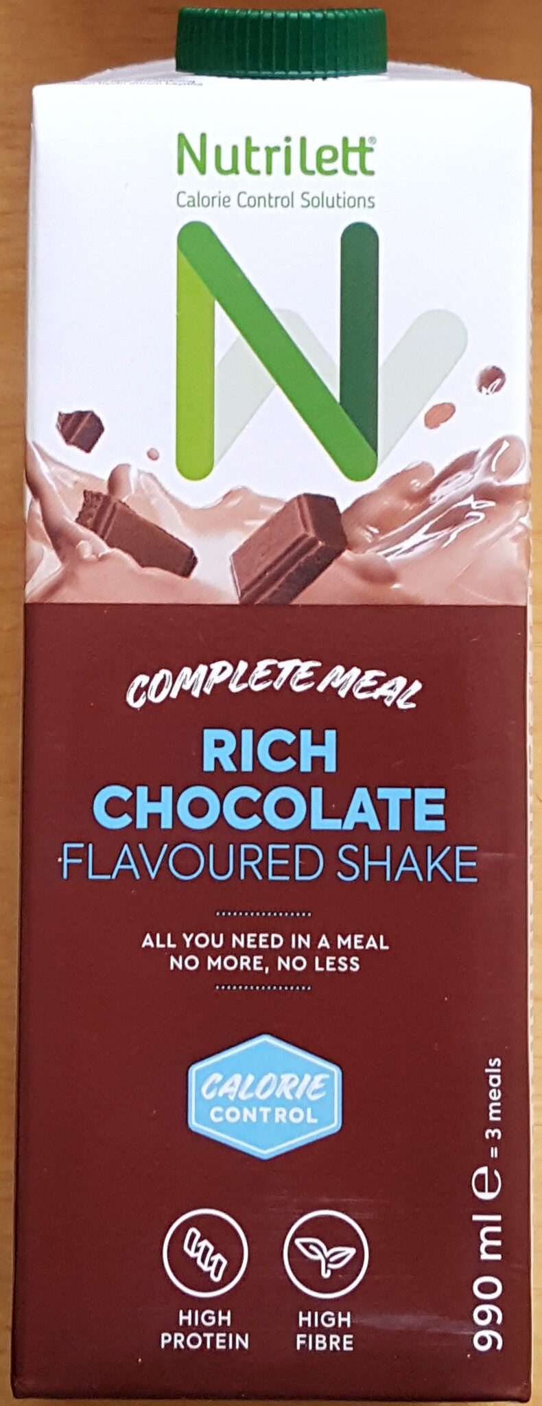 Rich Chocolate Flavored Shake - Produkt - sv