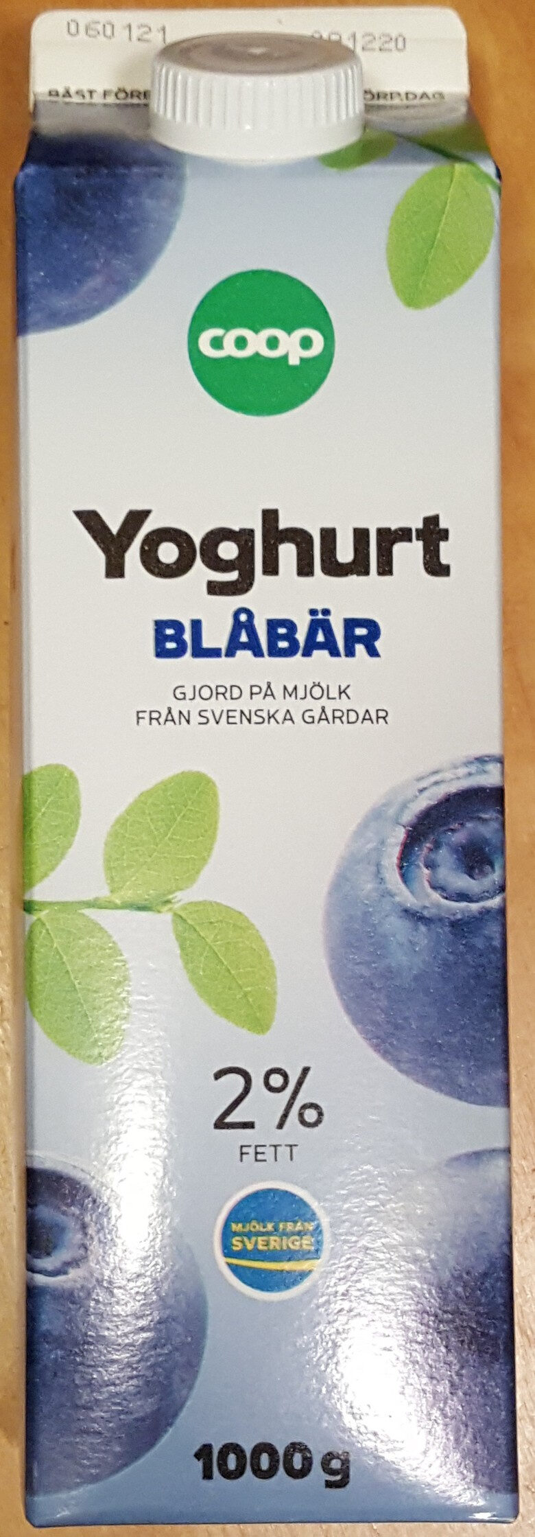 Yoghurt Blåbär - Produkt - sv