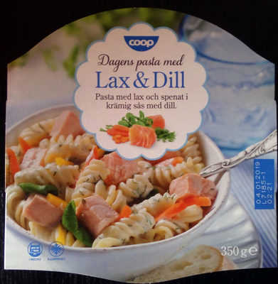 Coop Dagens pasta med Lax & Dill - Produkt - sv