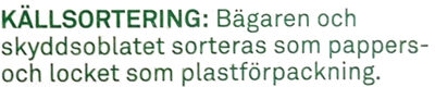 Smör & Raps Normalsaltat - Recycling instructions and/or packaging information