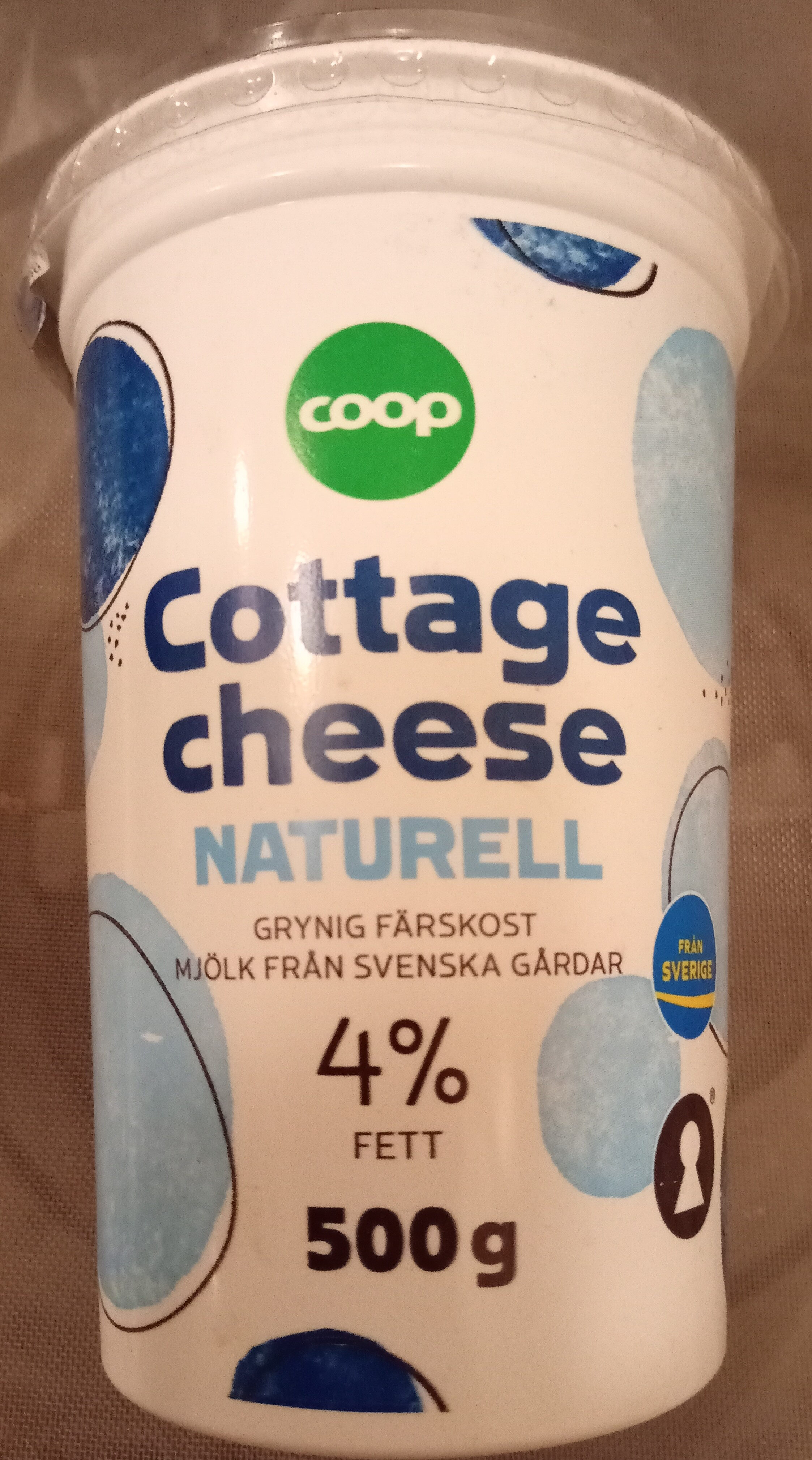 Coop Cottage Cheese Naturell - Produkt - sv