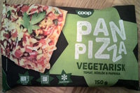 Coop Pan Pizza Vegetarisk - Produkt - sv