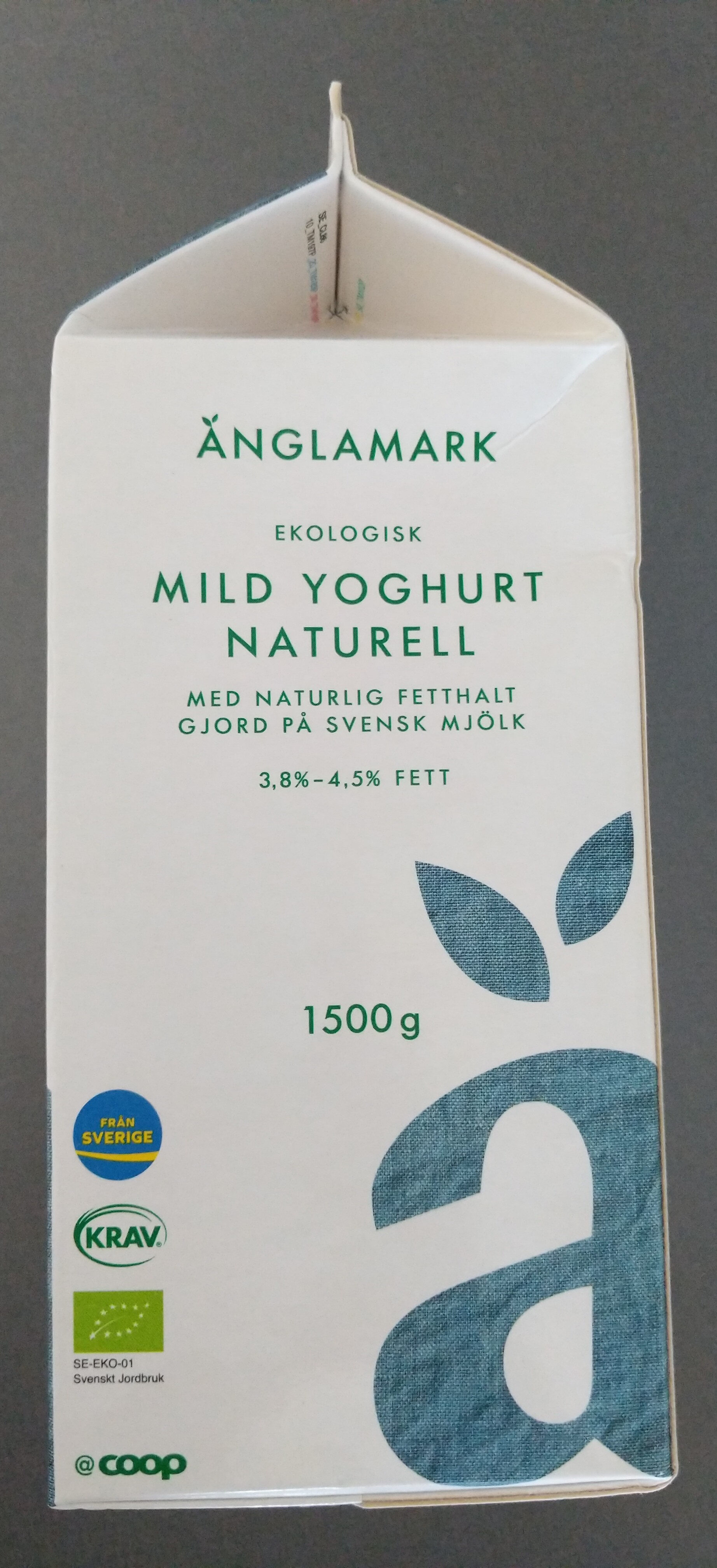 Mild Yoghurt Naturell - Produkt - sv
