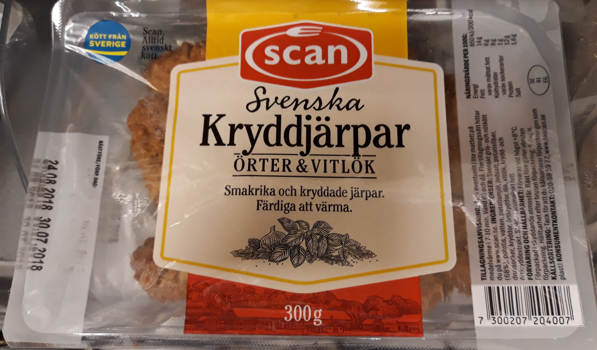 Svenska kryddjärpar örter och vitlök - Produkt - sv