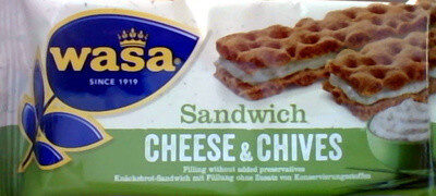 Sandwich Cheese & Chives - Produkt - sv