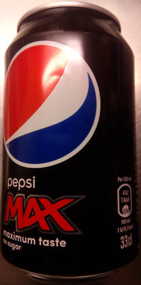 Pepsi Max - Produkt - sv