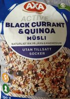 Black Currant & Quinoa Müsli - Produkt - sv