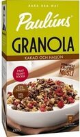 Granola Kakao Och Hallon - Produkt - sv