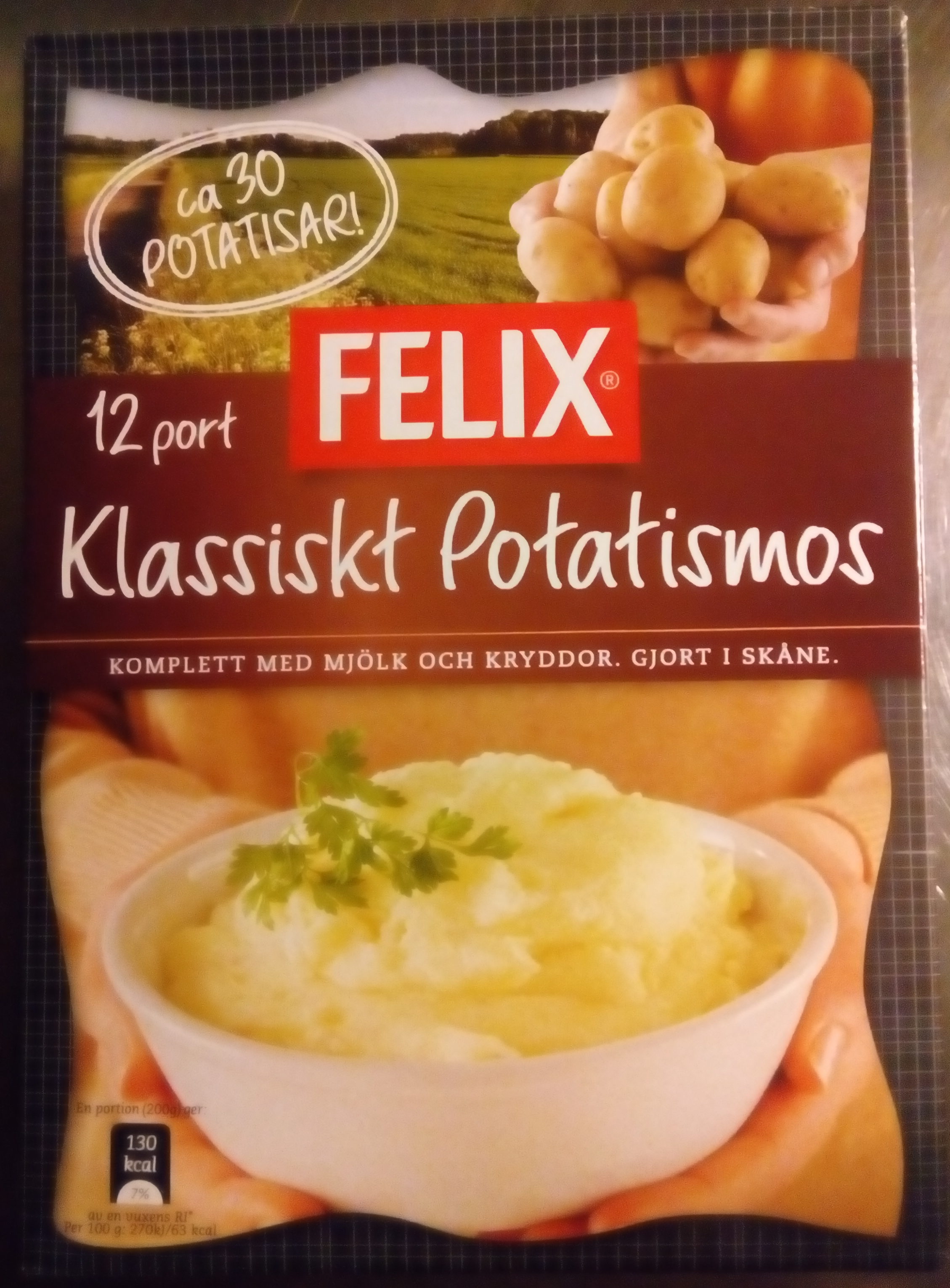 Felix Klassiskt Potatismos - Produkt - sv