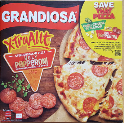 Grandiosa - X-tra Allt - Holy Pepperoni - Produkt - sv
