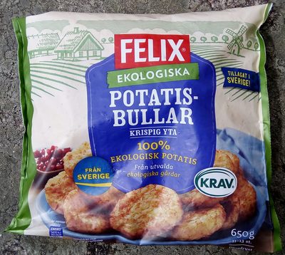 Felix Ekologiska Potatisbullar - Produkt - sv