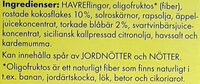 Granola - Blåbär & Citron - Ingredienser - sv