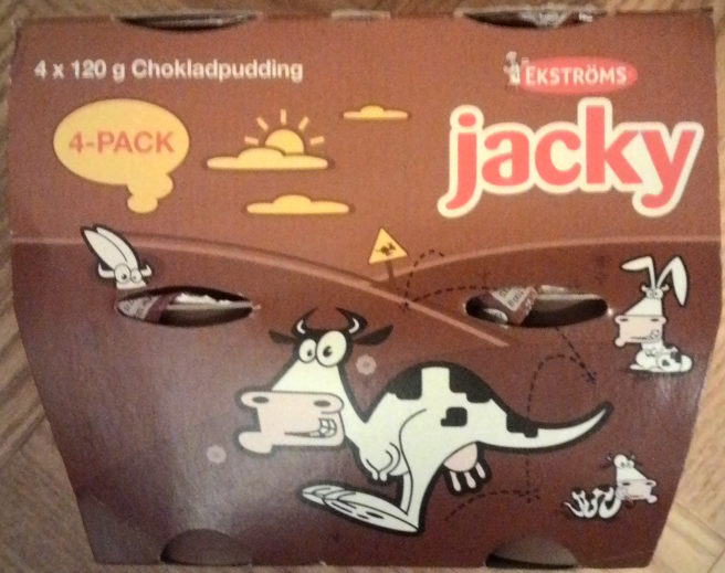 Ekströms Jacky Chokladpudding - Produkt - sv