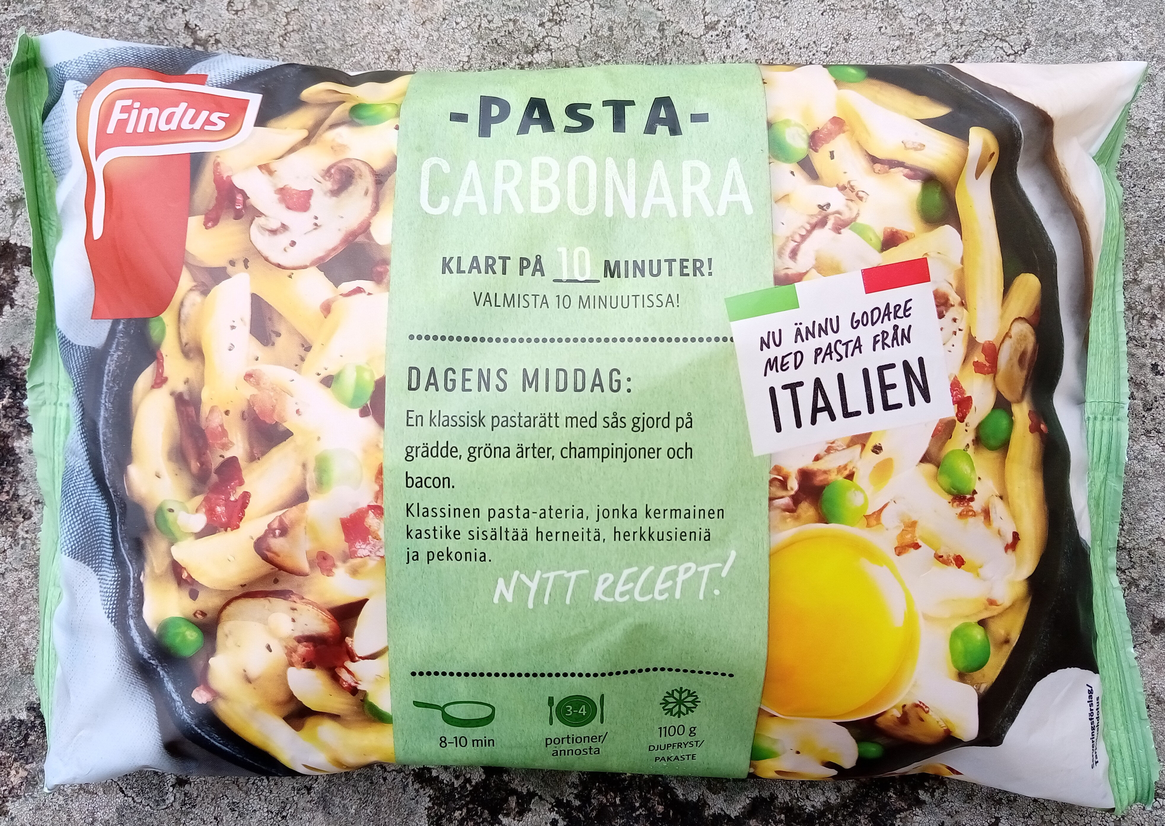 Findus Pasta Carbonara - Produkt - sv