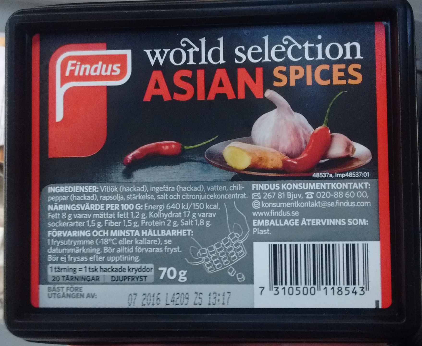 World Selection Asian Spices - Produkt - fr