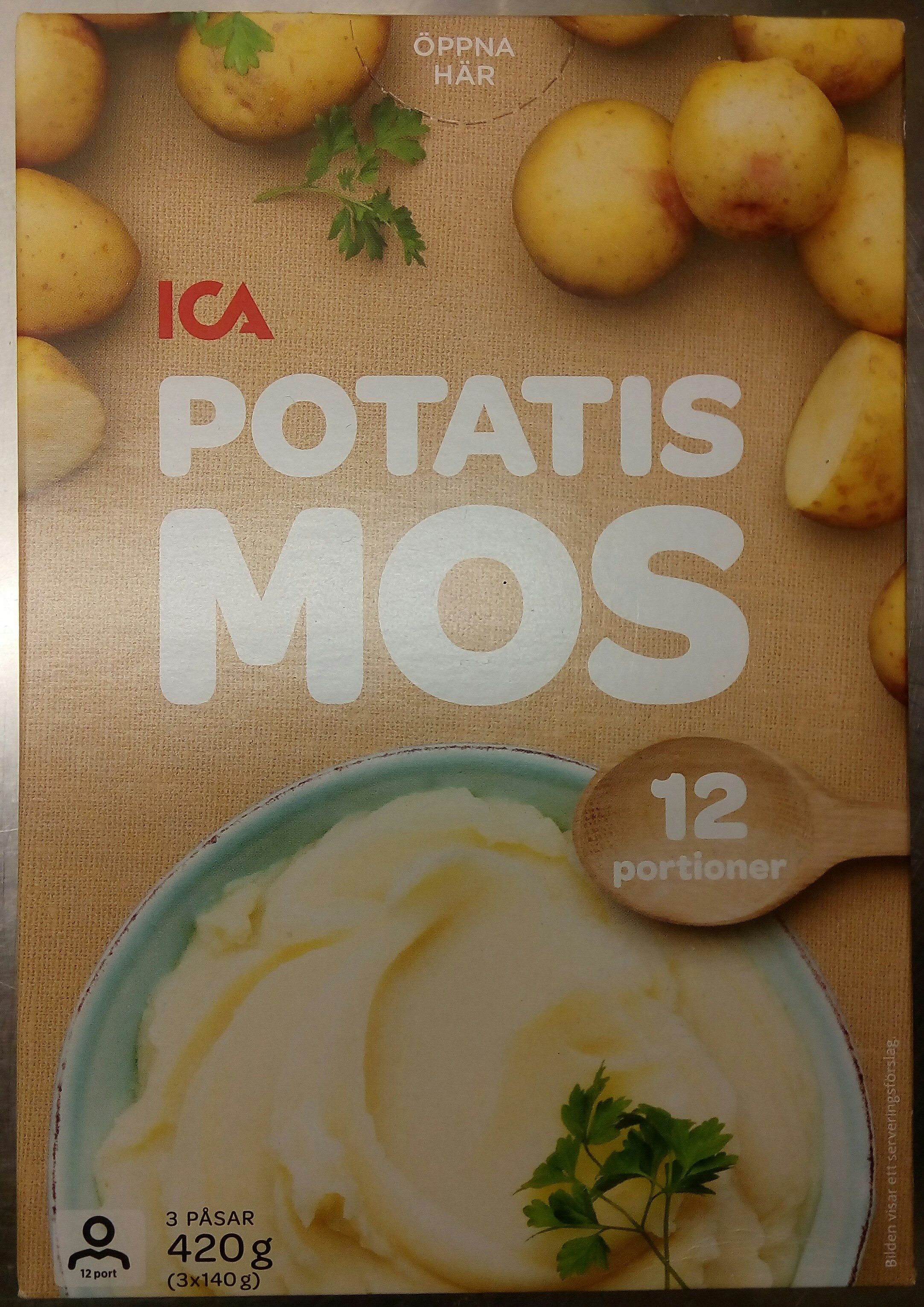 ICA Potatismos - Produkt - sv