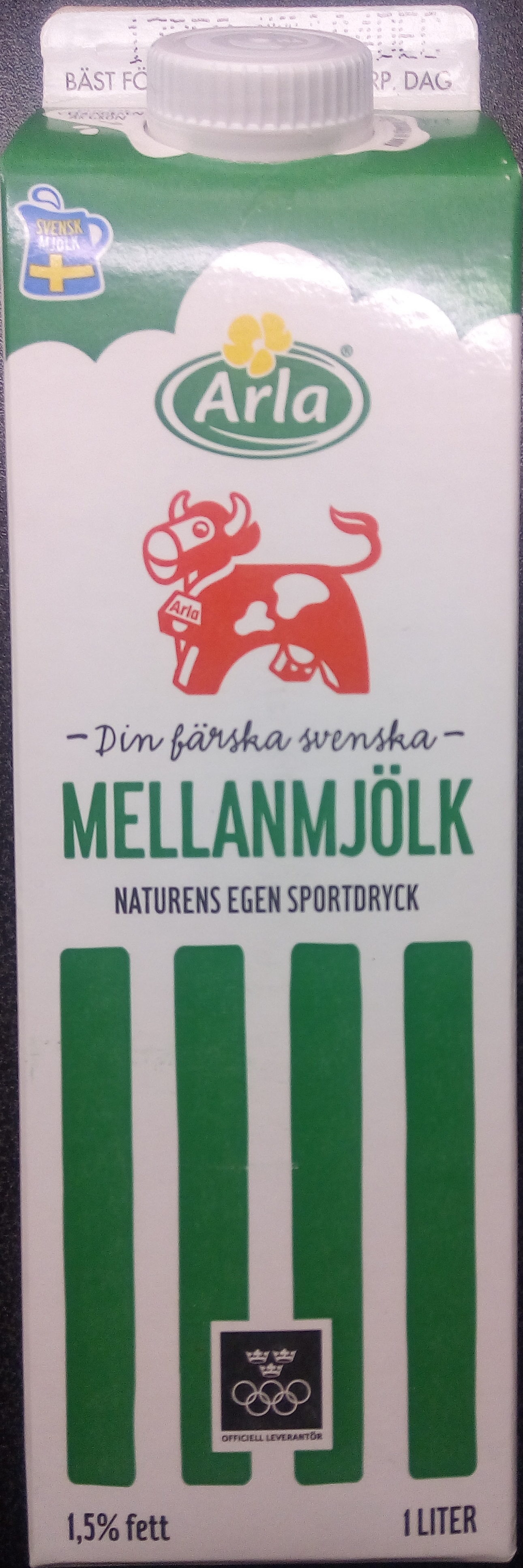 Arla Ko Mellanmjölk - Produkt - sv