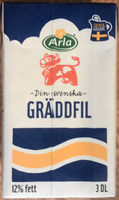 Arla Ko Gräddfil 12% 3 dl - Produkt - sv
