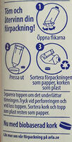 Yoggi Original Skogsbär - Recycling instructions and/or packaging information - sv