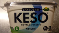 KESO Cottage Cheese Laktosfri Naturell - Produkt - sv