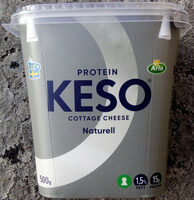 KESO Cottage Cheese Naturell Protein - Produkt - sv