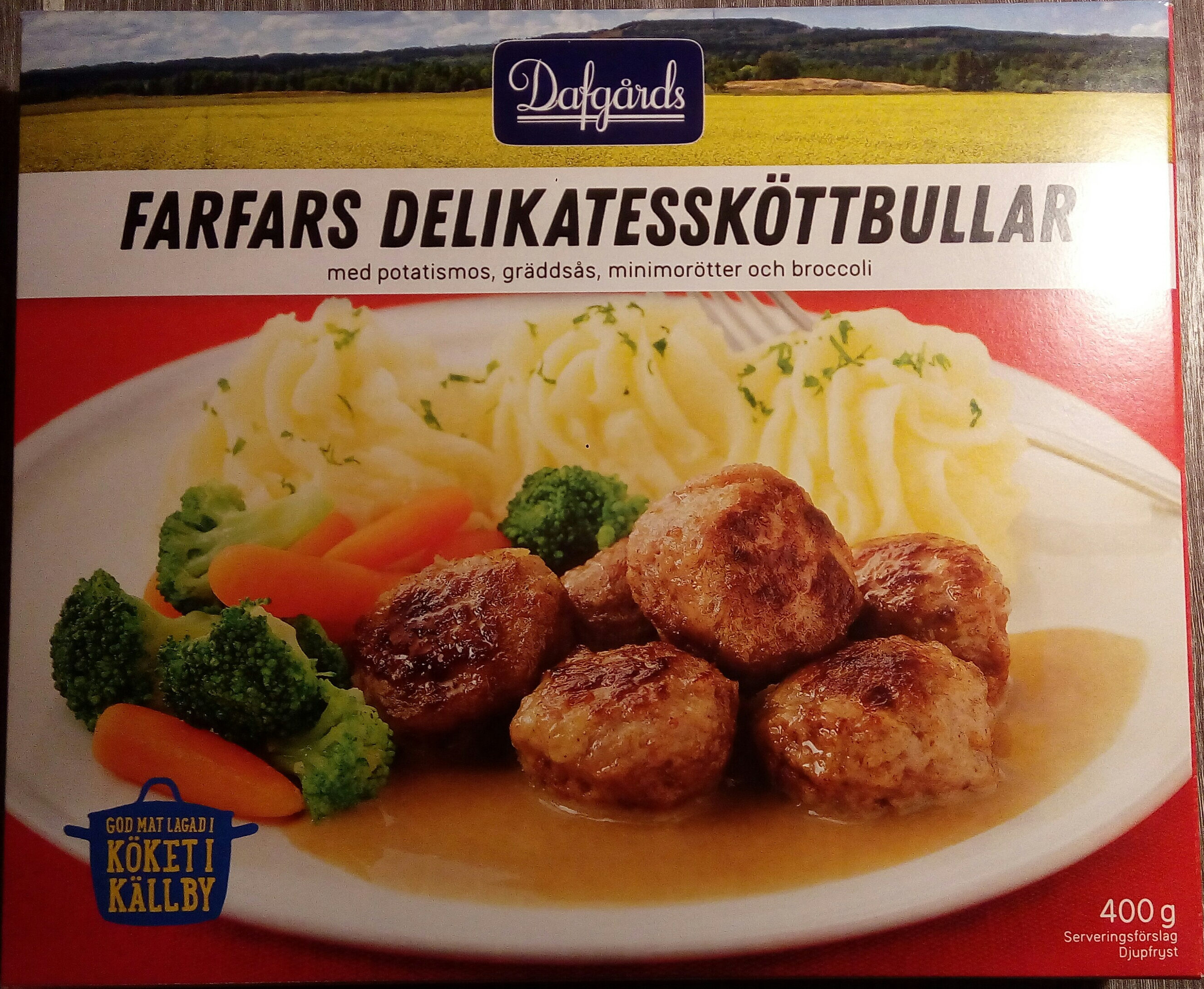 Dafgårds Farfars Delikatessköttbullar - Produkt - sv