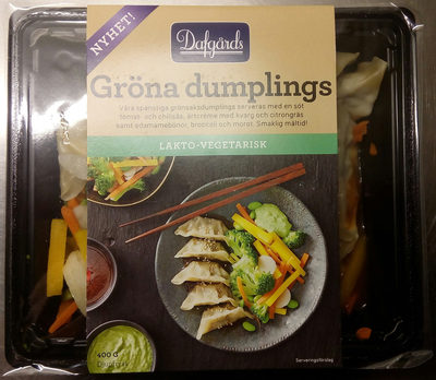 Dafgårds Gröna dumplings - Produkt - sv