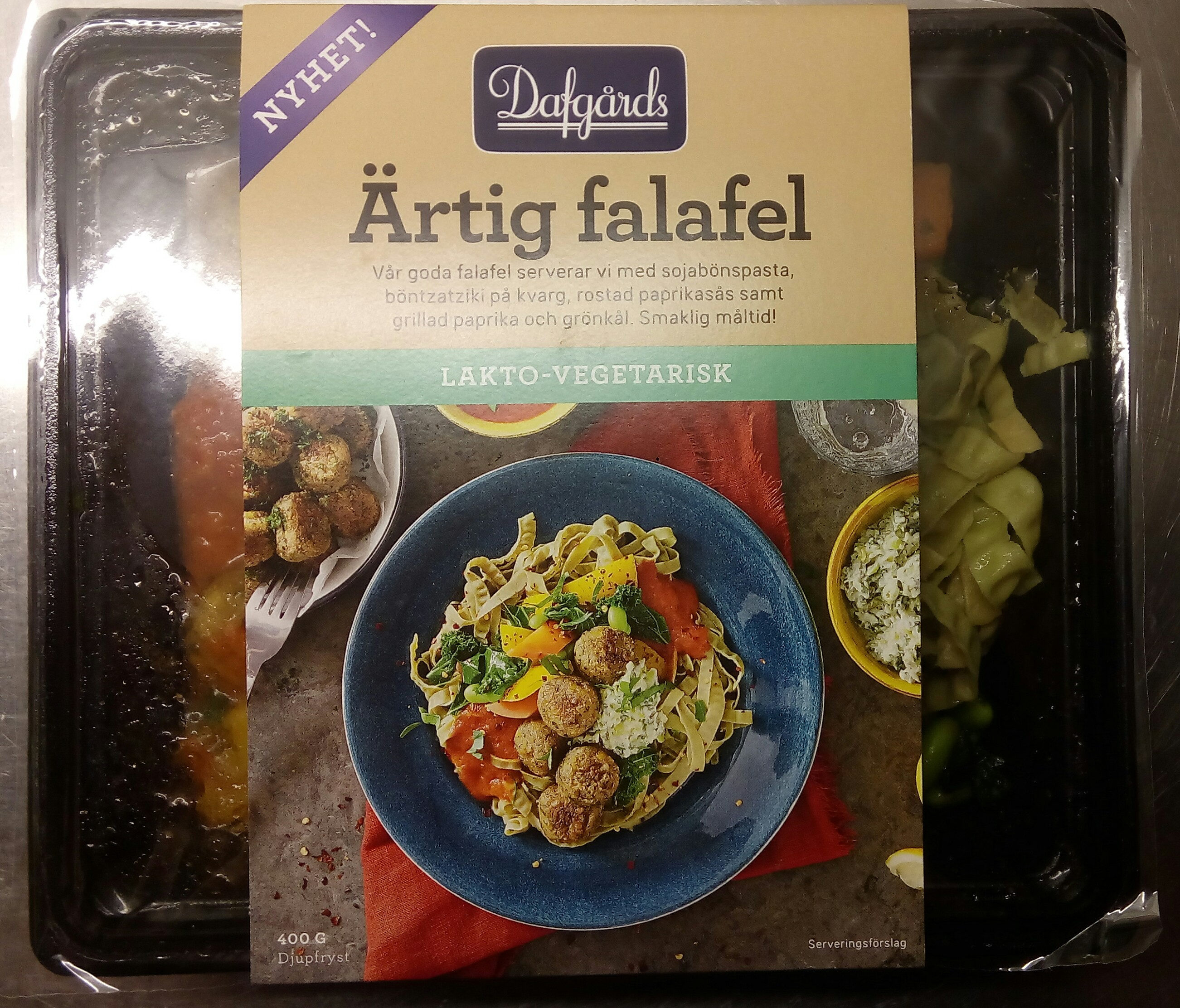 Dafgårds Ärtig falafel - Produkt - sv